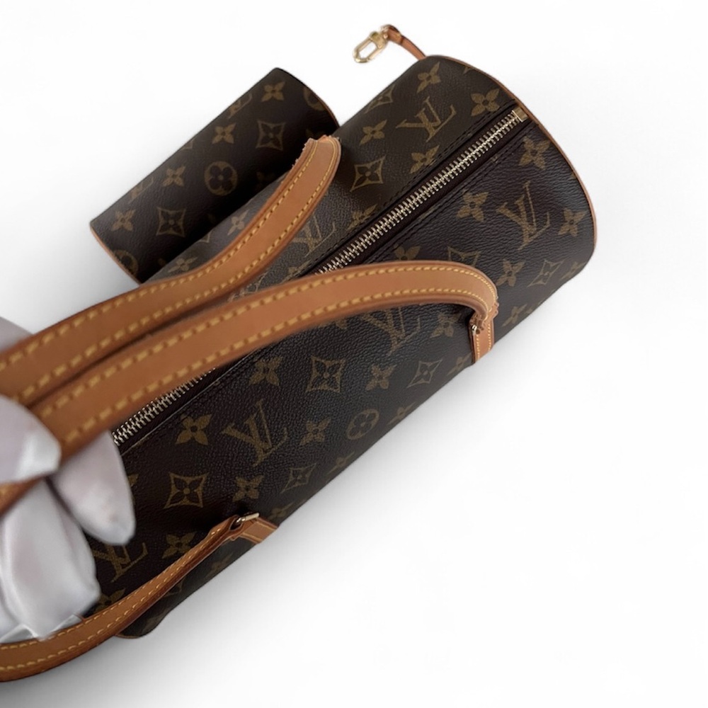 LOUIS VUITTON Papillon 30 Bag Monogram Canvas With Mini Papillon Set | Vintage - Picture 7 of 12